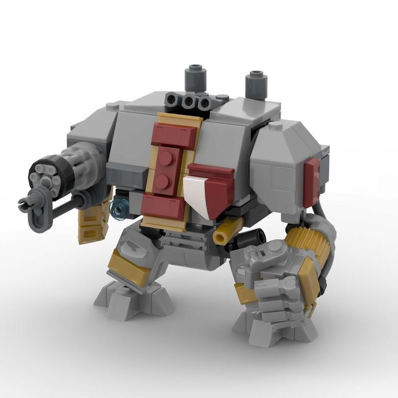Bán MOC Warhammer 40K Robot Grey Knight Avengers Tương thích Lego diy Boy Bộ lắp ráp