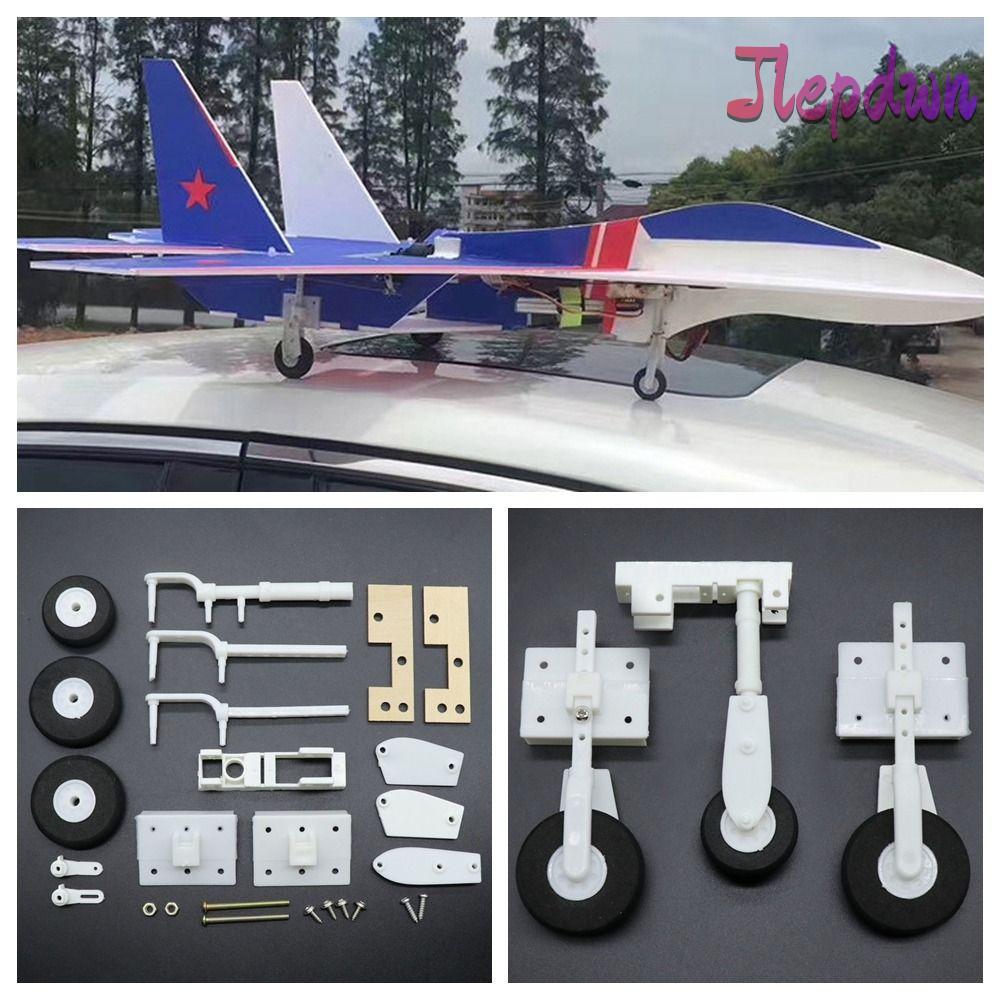JEPDWN SU27 Bộ lắp ráp, Vô lăng Trọng lượng nhẹ RC Máy bay hạ cánh, Đồ chơi Máy bay cánh cố định DIY