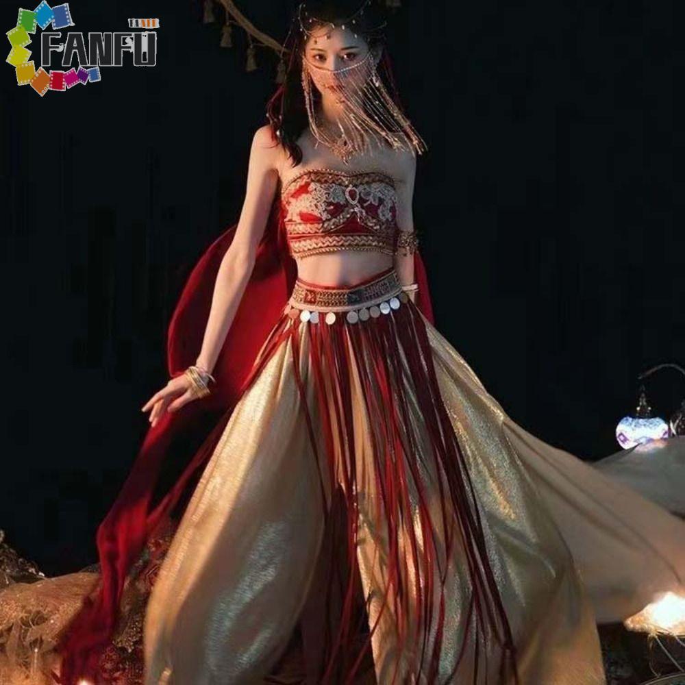 Fanfuzouzu Hanfu Face Chain - Mũ đội đầu với mạng che mặt bí ẩn, phong cách cổ điển Trung Quốc