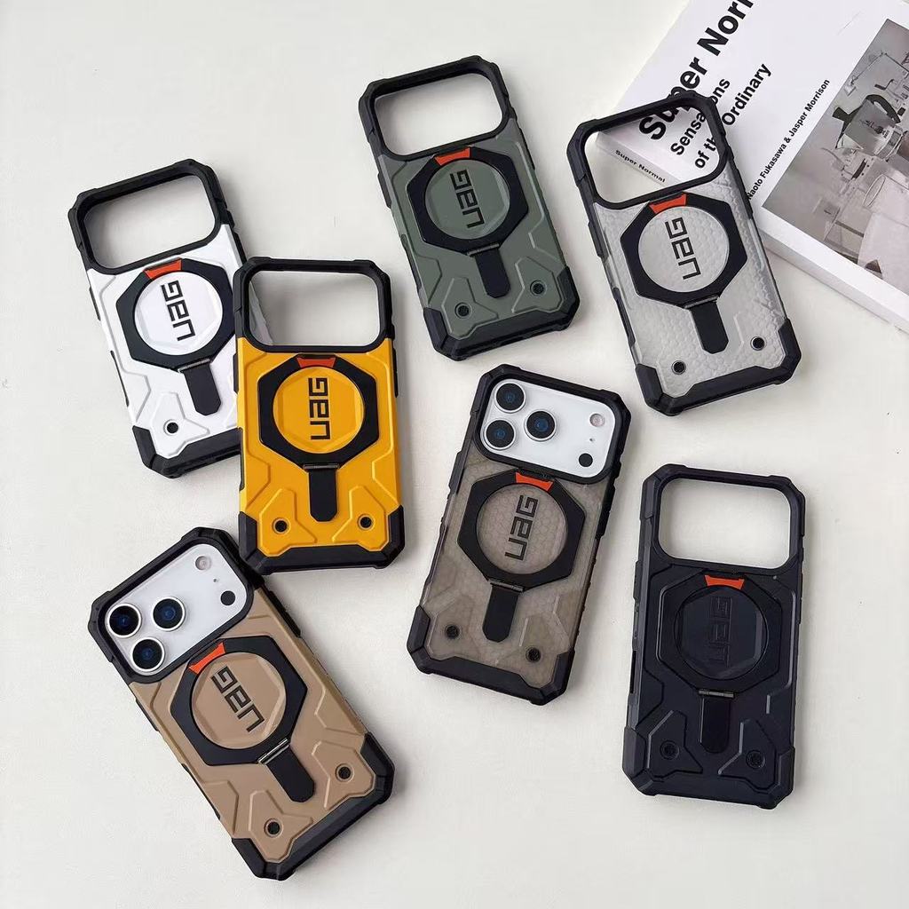 Ốp lưng UAG Pathfinder có từ tính & chân đế cho iPhone 17 Pro Max / iPhone 17 / iPhone 17 Air Phone 