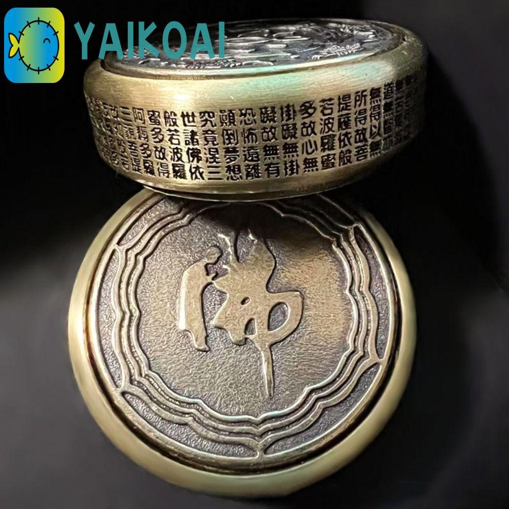 GLENES Fidget Spinner, Zen Buddha Hand Spinner Fingertip Spinner, Fingertip Gyro Vật liệu kim loại C
