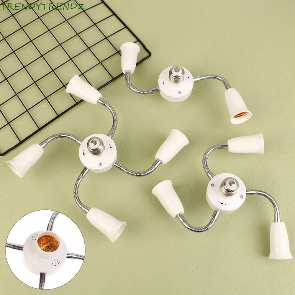 Bộ chia ổ cắm đèn TRENDYTRENDZ E27, Bộ chuyển đổi bóng đèn Bộ chuyển đổi giá đỡ đèn E27 linh hoạt, P