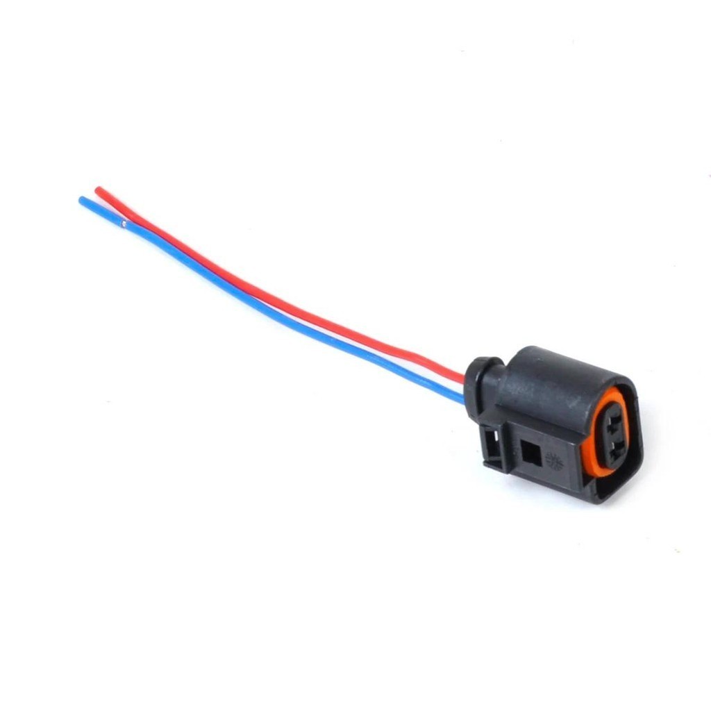 DWCX 1J0973702 1J0973775Một 1 Dây Điện 2 Pin Kết Nối Cắm Dây Cho VW Audi 2004 2005 2006 2007 2008 20