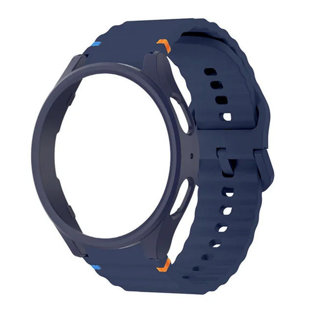Dây đeo + Vỏ cho Samsung Galaxy Watch 7 6 5 40mm 44mm Vỏ chất lượng cao Ốp lưng cho Galaxy Watch 4 4