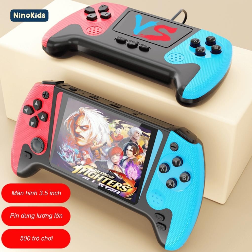 Máy chơi game cầm tay Q21 màn hình LCD 3.5 inch kết nối tivi với 500 trò chơi