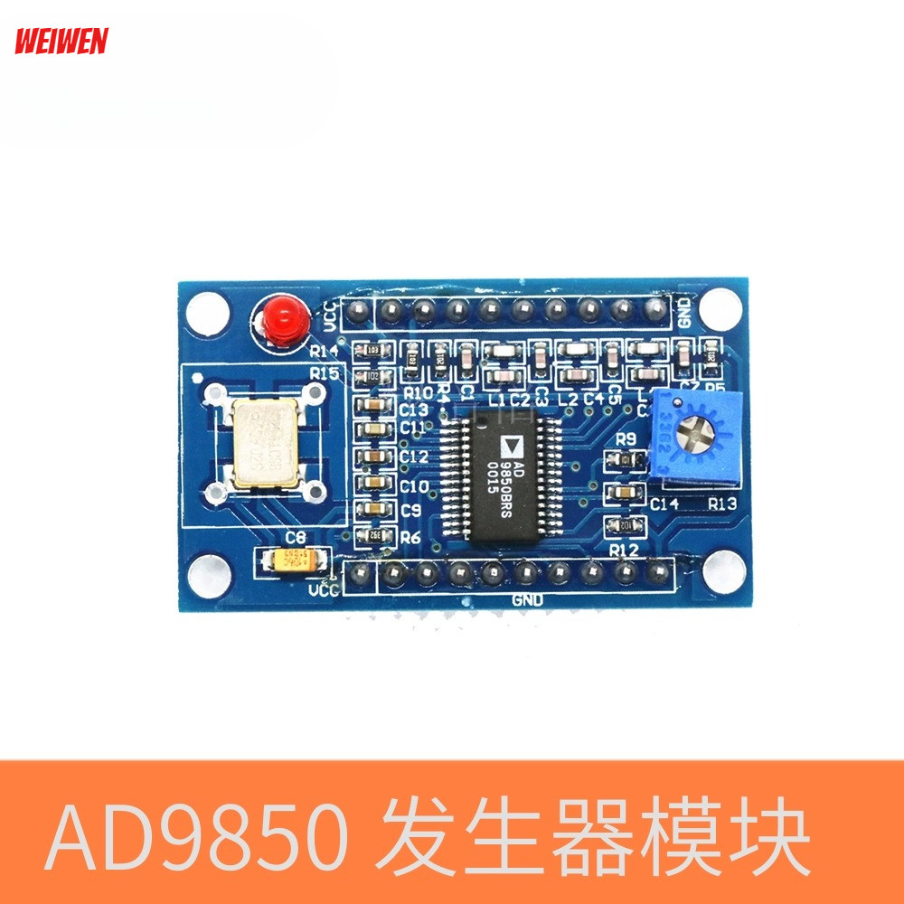 IC AD9850 Mô-đun DDS Bộ tạo tín hiệu Bảng phát triển sóng sin 125 MHz
