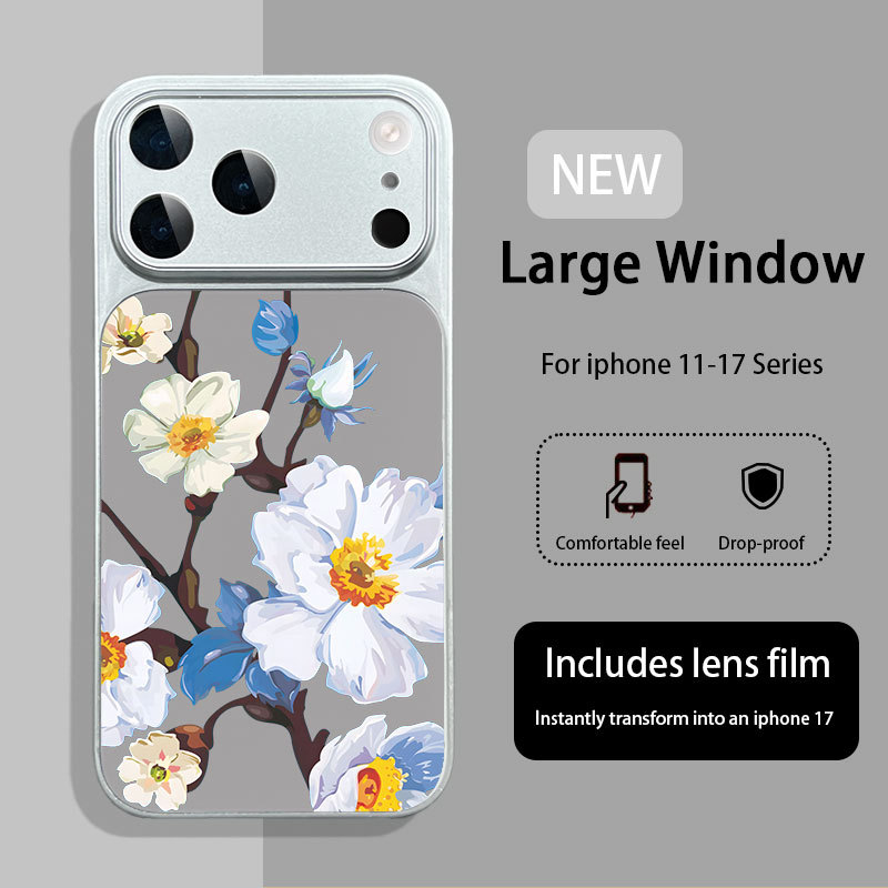 Ốp lưng iphone 17 16 15 14plus 13 12 11 pro max, mẫu cũ ngay lập tức biến thành iPhone 17, được tran