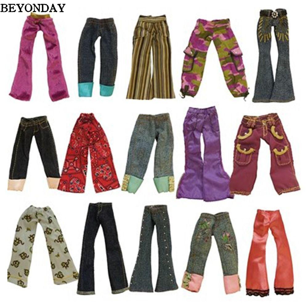 Quần Da BEYONDAY Nhiều Kiểu Cho Phụ Kiện Quần Áo Búp Bê OB22