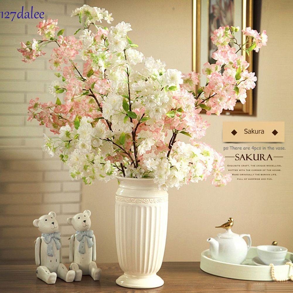 DALEE Nhân Tạo Sakura Lụa Bó Hoa Giả