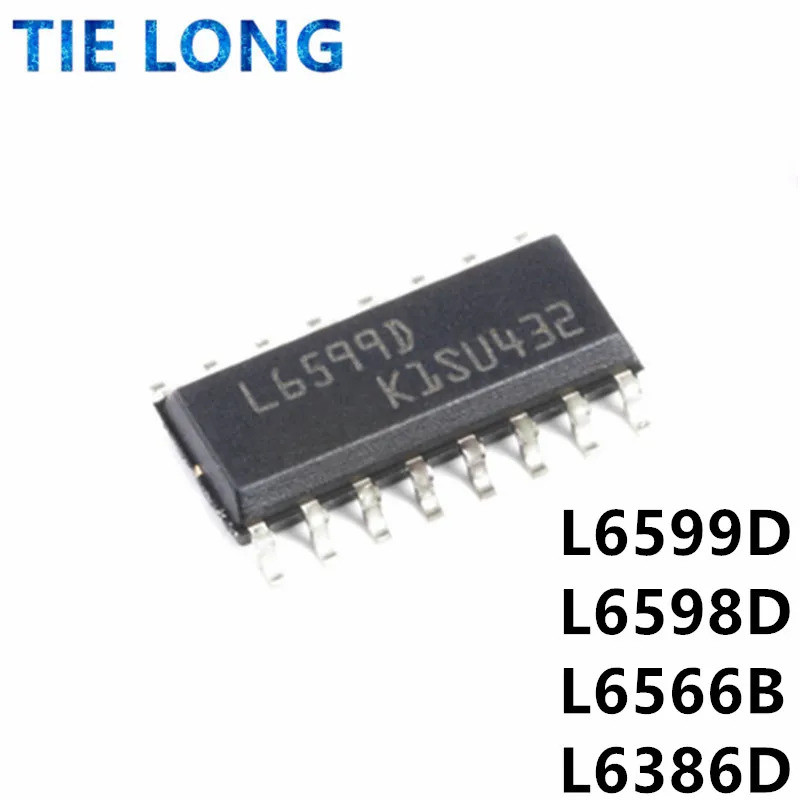 5 chiếc L6599DTR L6599D L6599AD SOP-16 L6598D L6598 L6566B L6566 L6566BTR L6386D L6386D L6386ED L638