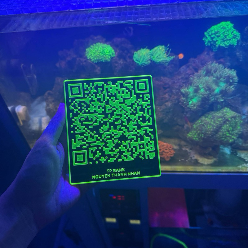 Bảng Mã QR Code In 3D Nhựa PETG Theo Yêu Cầu - Nhựa PETG Đẹp Nét, Đủ Màu, Độc Đáo, Tiện Lợi, Phong C