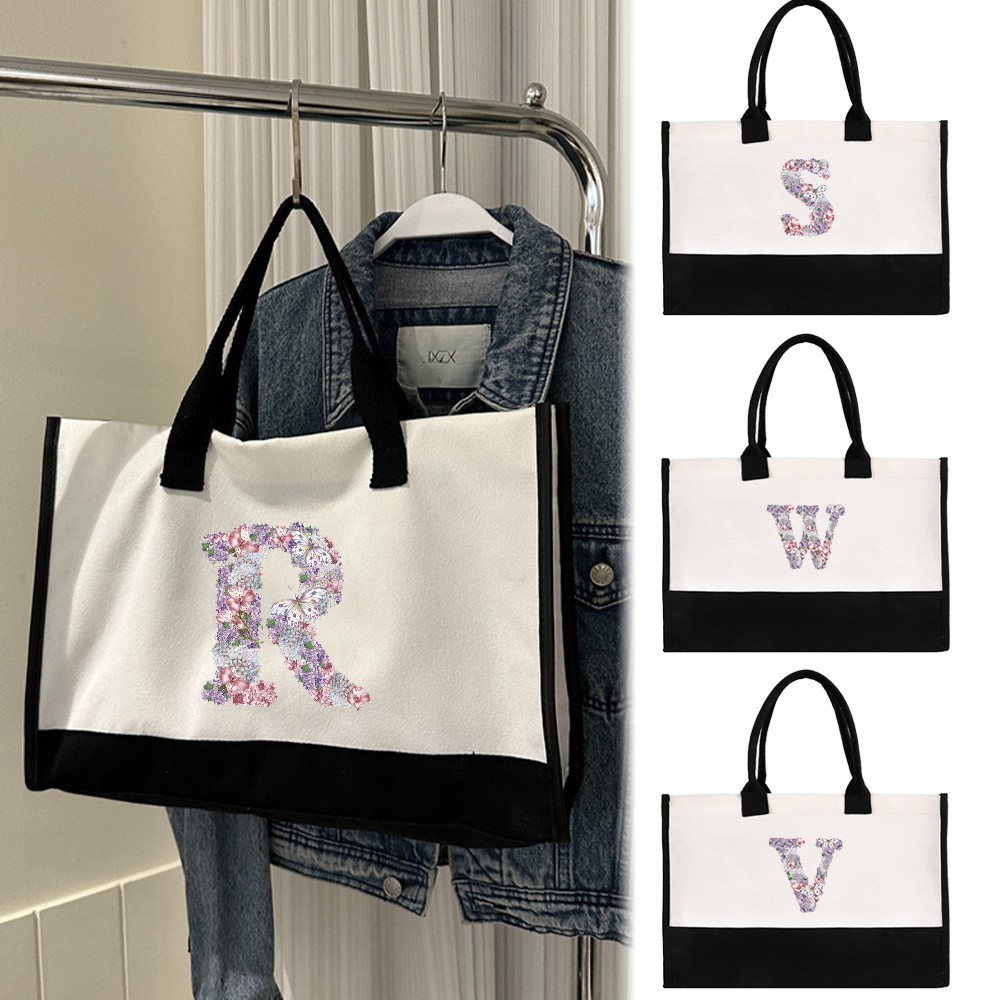 Hot Handbag  Jute Tote Bag Women's Shopping Bag Korean Bag Casual Lady Eco Recyclable Large Size Han