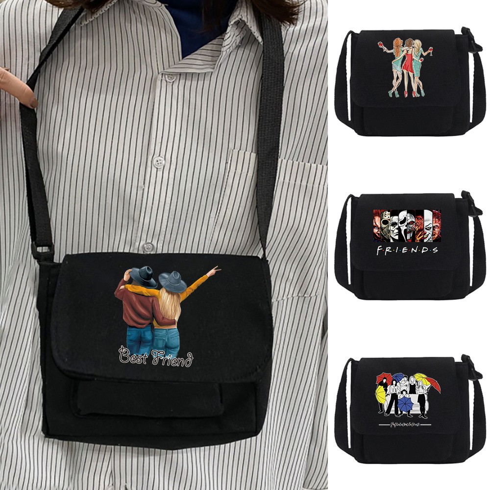 Lightweight messenger bag In stock Student commuting crossbody bag Large capacity single-shoulder cr