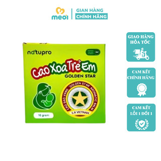 Cao Xoa Trẻ Em Sao Vàng Giữ Ấm, Đuổi Muỗi, Bảo Vệ Bé 16g