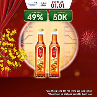  Combo 2 Nước Mắm Nam Ngư Nhãn Vàng Chai 650ml 