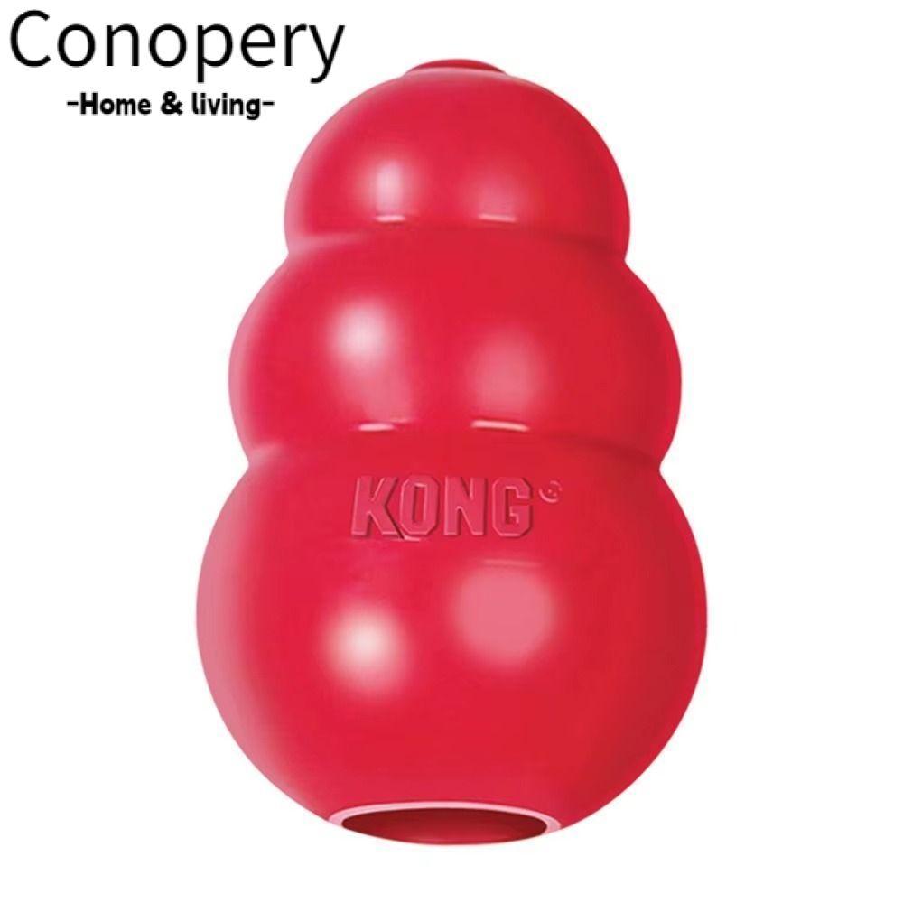Đồ chơi cho chó CONOPERY Kong, Đồ chơi chó con Kong nhồi bông Erratic Bounce, Đồ chơi nhai cổ điển b