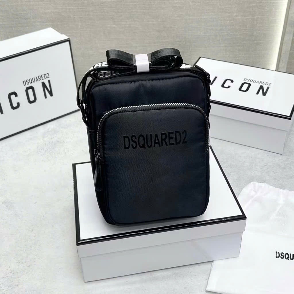 Túi Đeo Chéo DOQ Dây Dệt Chữ KCloset Túi Đeo Vai Thời Trang NA58