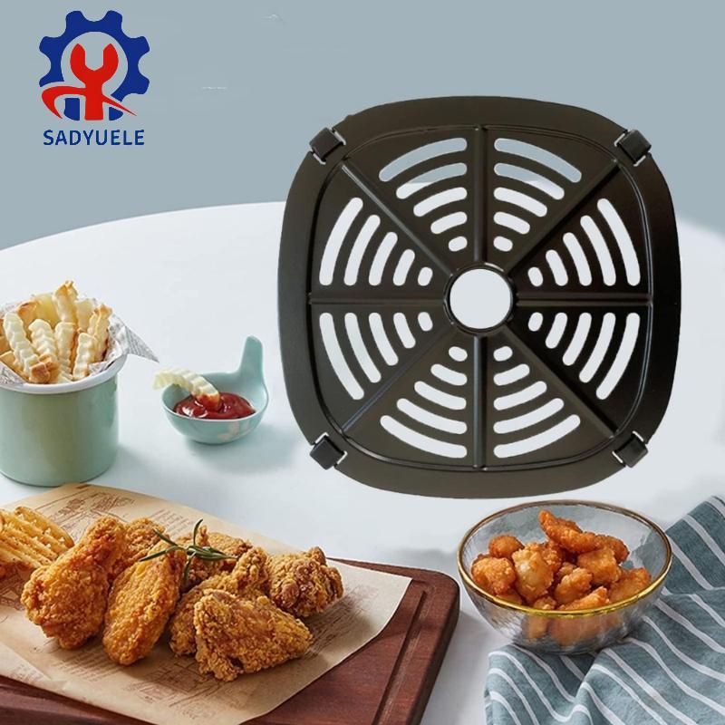 SADYUELE Air Fryer Pad Kim Loại Air Fryer Tấm Air Fryer Khay Nướng Tấm Đa Năng Kim Loại Nấu Ăn Dụng 