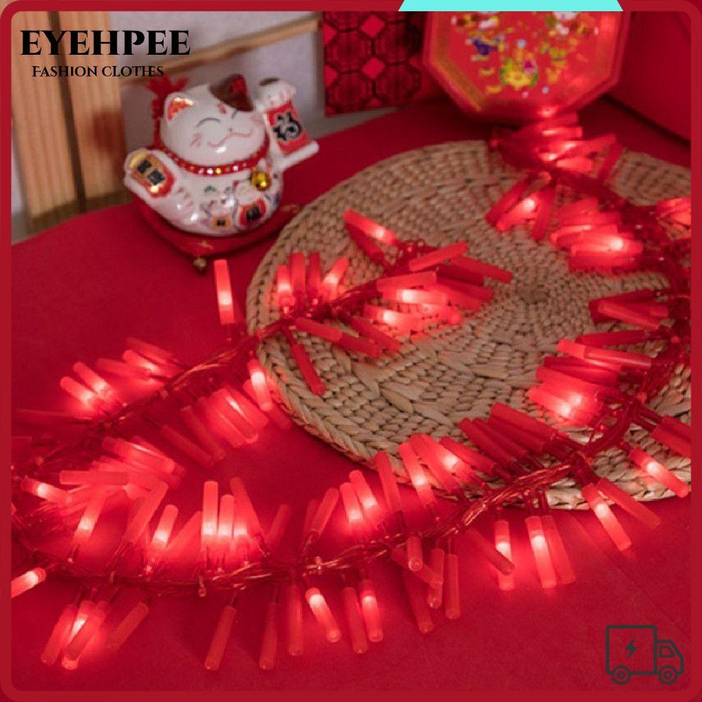 EYEHPEE Pháo hoa năm Trung Quốc, Đèn pháo điện tử Led có âm thanh Đèn pháo điện tử, Đèn pháo mô phỏn