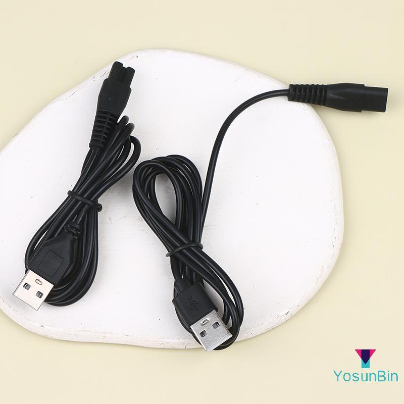 YosunBin] 0.8 / 1M Cáp USB Dây Sạc Lỗ Đồng Phù Hợp Với Đèn Pin 5V Máy Cạo Râu Tóc Dây Đơn Lỗ 1.5 1.8