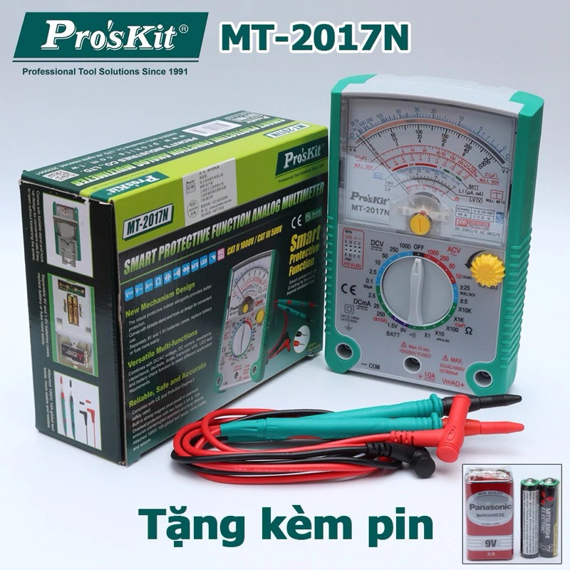 Đồng hồ vạn năng đo vạn năng kim Proskit MT-2017N mới