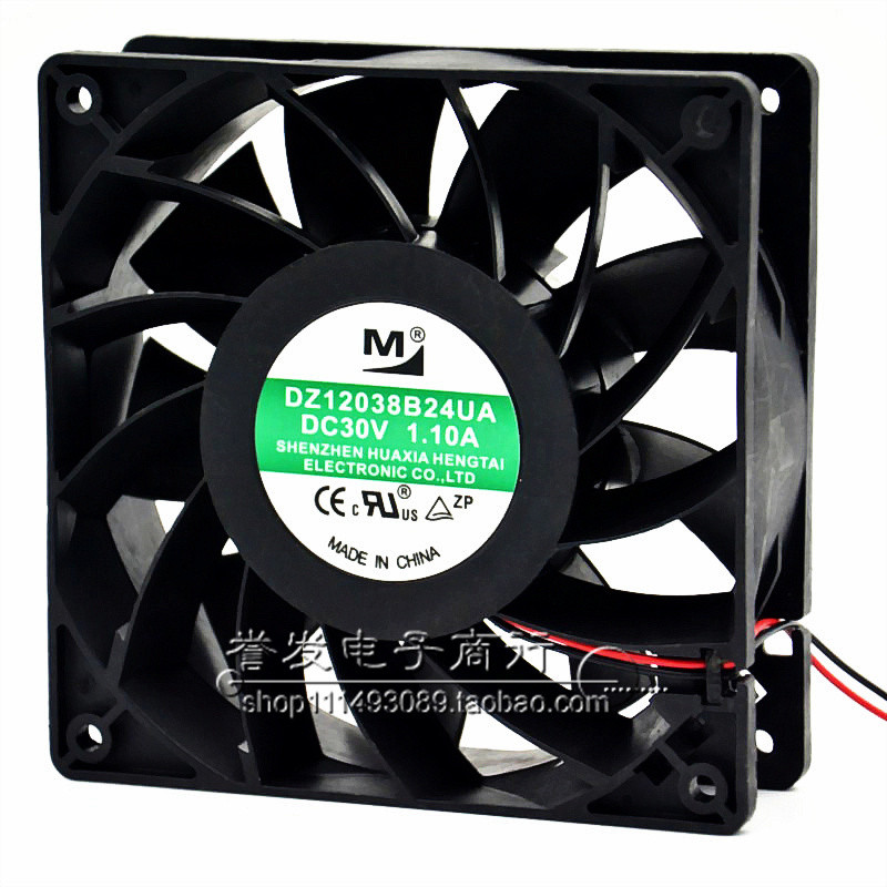 DZ12038B24UA 30V 1.10A 24V 12038 12CM Quạt làm mát nén khí cao