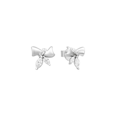 Bông tai Bạc đính đá PNJSilver XMXMW060456