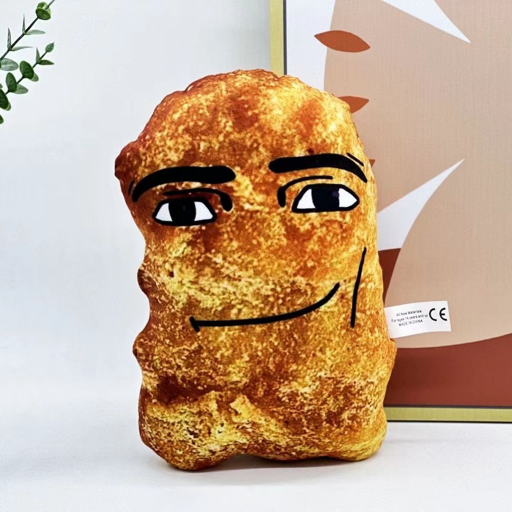 Chicken Leg Emoji Pillow for Sleeping Decoration2743People collect sofa stones and living room cushi