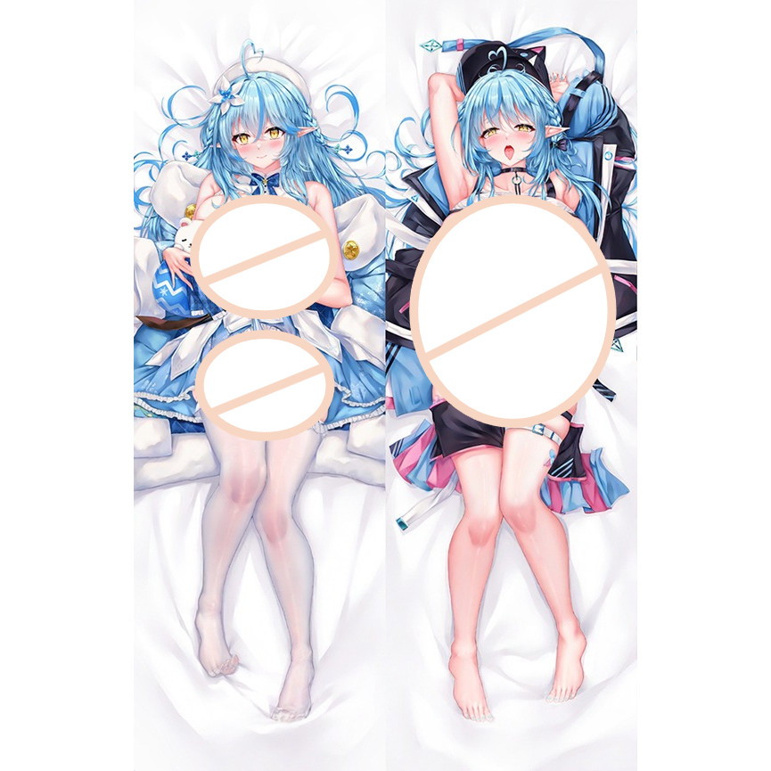 VTuber Hololive Yukihana Lamy Cosplay Dakimakura Gối Ôm Cơ Thể Chống Đỡ