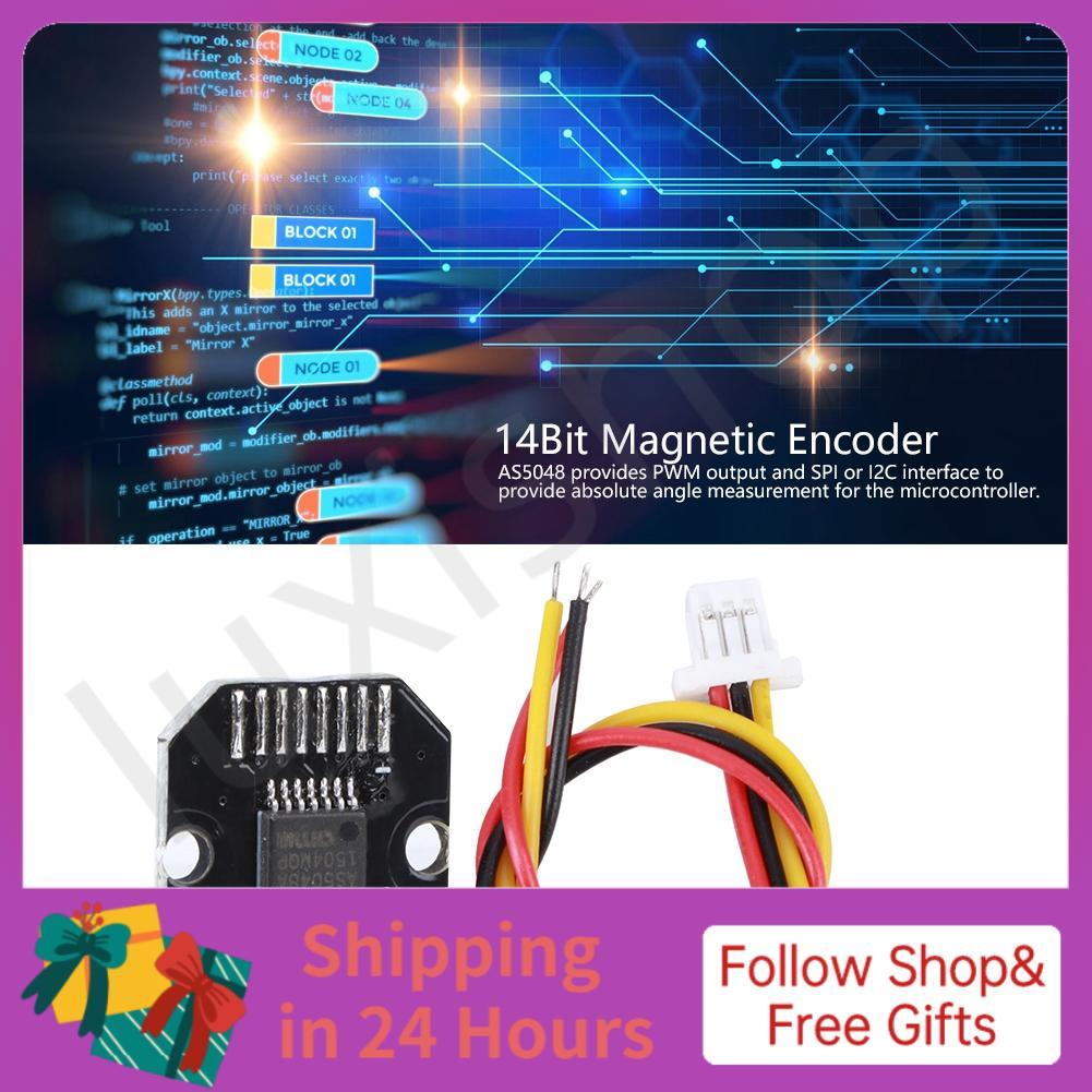 Iuxishop Bộ mã hóa động cơ AS5048A Giao diện SPI từ tính 14 bit cho không chổi than