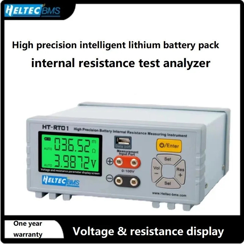 HeltecBMS High Precision Lithium Battery Pack Internal Resistance Tester Instrument /Voltage Tester 