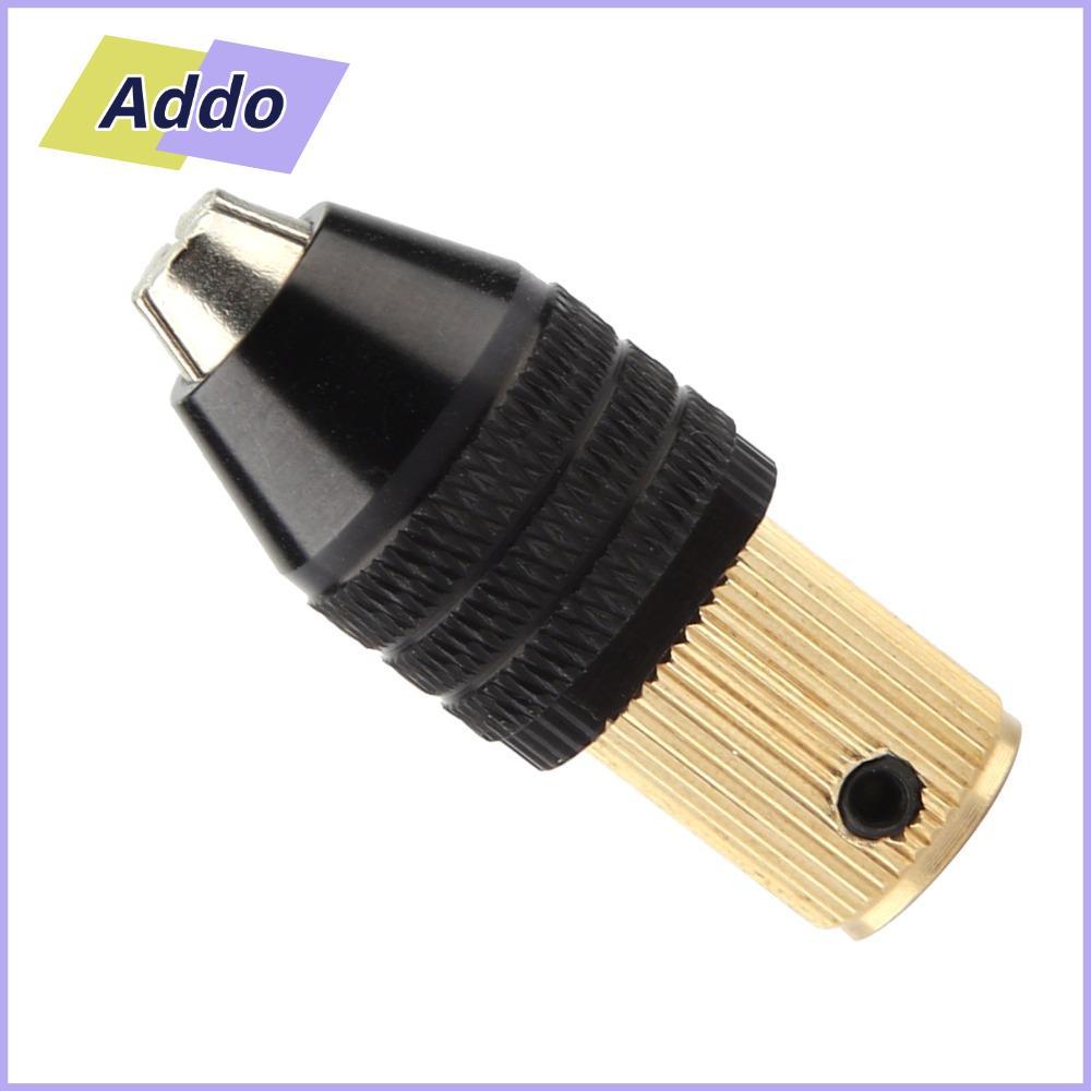 Chuck tự săn chắc ADDO.PH, Công suất kẹp 0,3-3,4mm Phụ kiện máy khoan điện Mini ba mảnh thẳng, Bộ ch