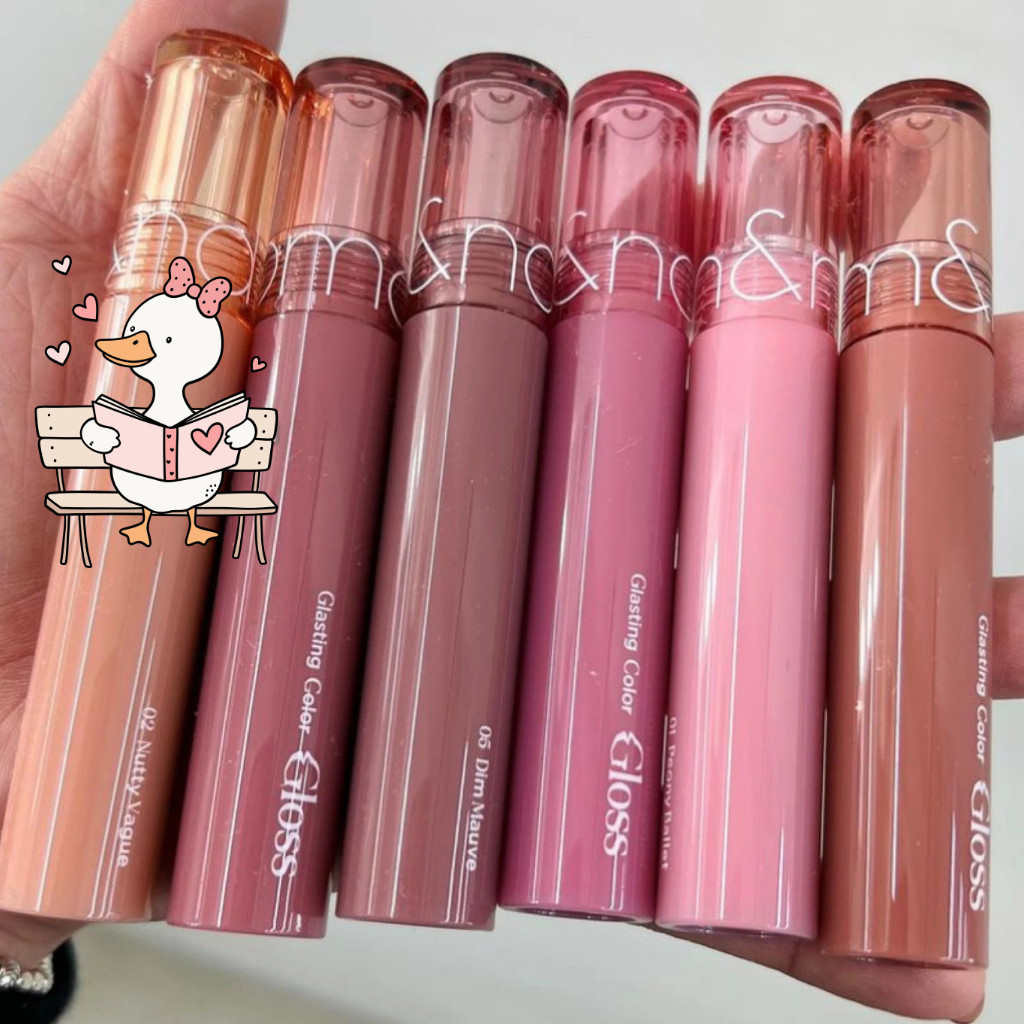 [Màu 01-10] Son tint bóng Romand Glasting Color Gloss 4g căng mọng môi Hàn Quốc