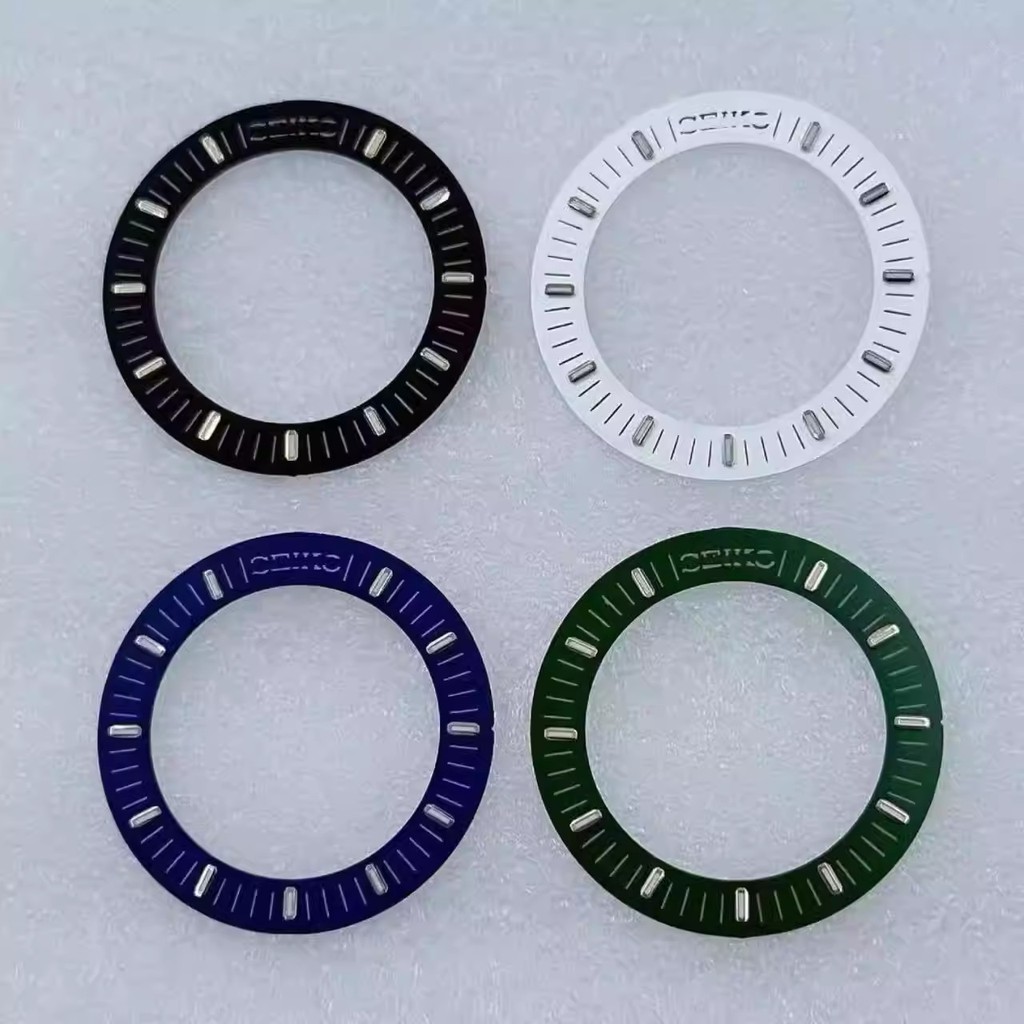 [New 35] Phụ kiện đồng hồ Mặt số thích ứng với chuyển động NH38 / Phong trào NH70 31,8mm Xanh dạ qua