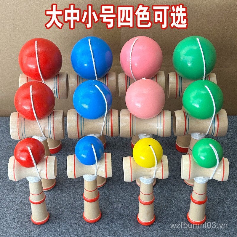 Ball Skill Ball Giới thiệu Cạnh tranh Người mới bắt đầu kendama kendama Log Sun Moon kendama Toy GUF