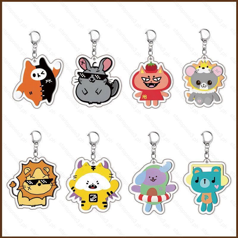 ST3 TOMAFOX Acrylic Móc Khóa Jaidee Hoạt Hình Mặt Dây Chuyền GMMTV CP Túi Phụ Kiện Ngôi Sao Anime Ng