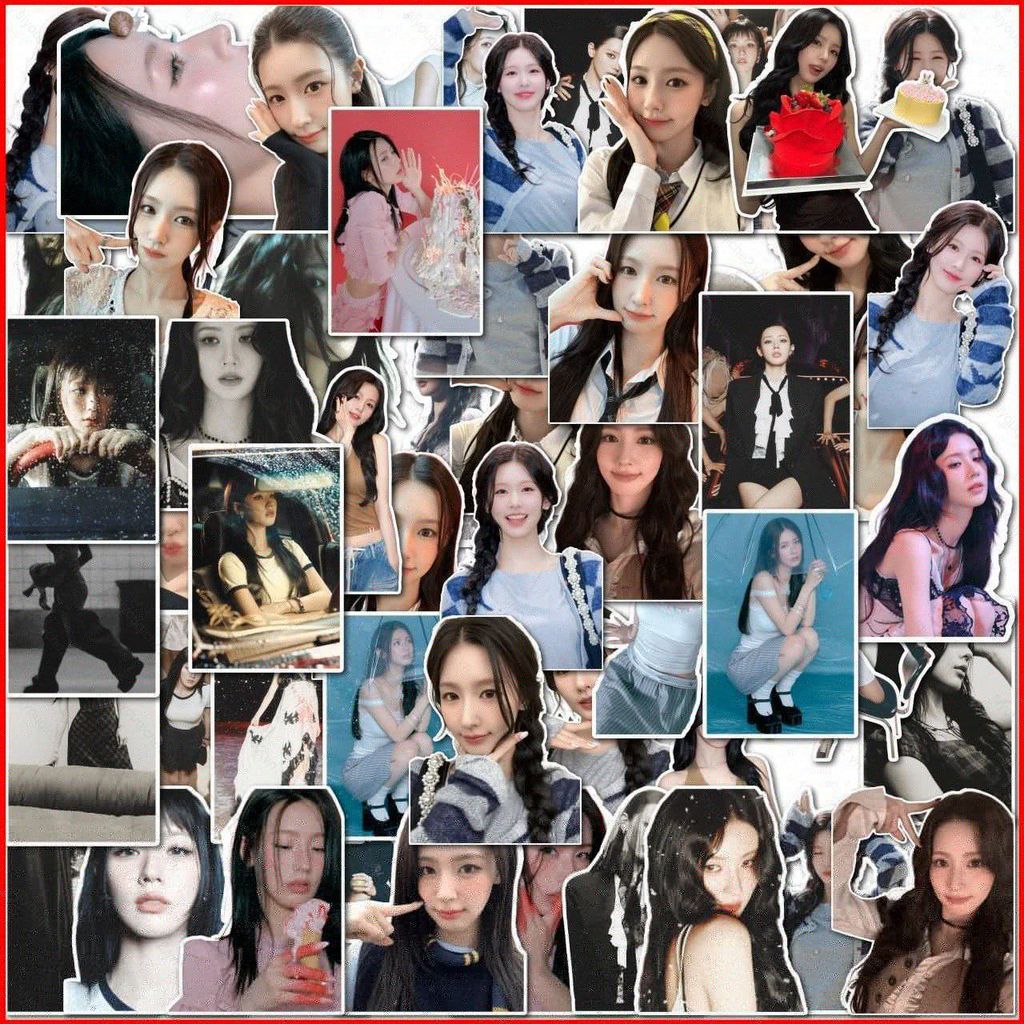 SV 55 Cái / bộ I-DLE MIYEON Dán 2nd Mini Album MY, Lover Graffiti Hành Lý Chống Thấm Nước Trang Trí 