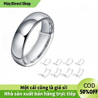【Máy】Bộ Điều Chỉnh Nhẫn Lỏng Lẻo - 8 Miếng Đệm Silicon Cao Cấp - Giải Pháp Hoàn Hảo Cho Trang Sức