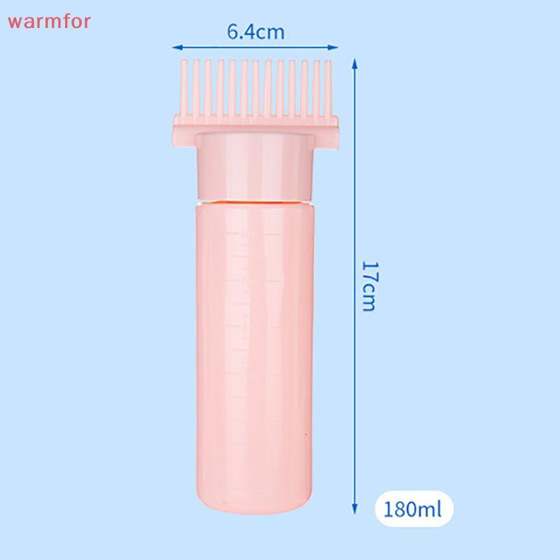 (warmfor) Chai Thuốc Nhuộm Tóc Làm Sạch Khô Dầu Gội Nồi Nhuộm Dán Màu Chăm Sóc Tóc Nồi Dầu Gội Chai 