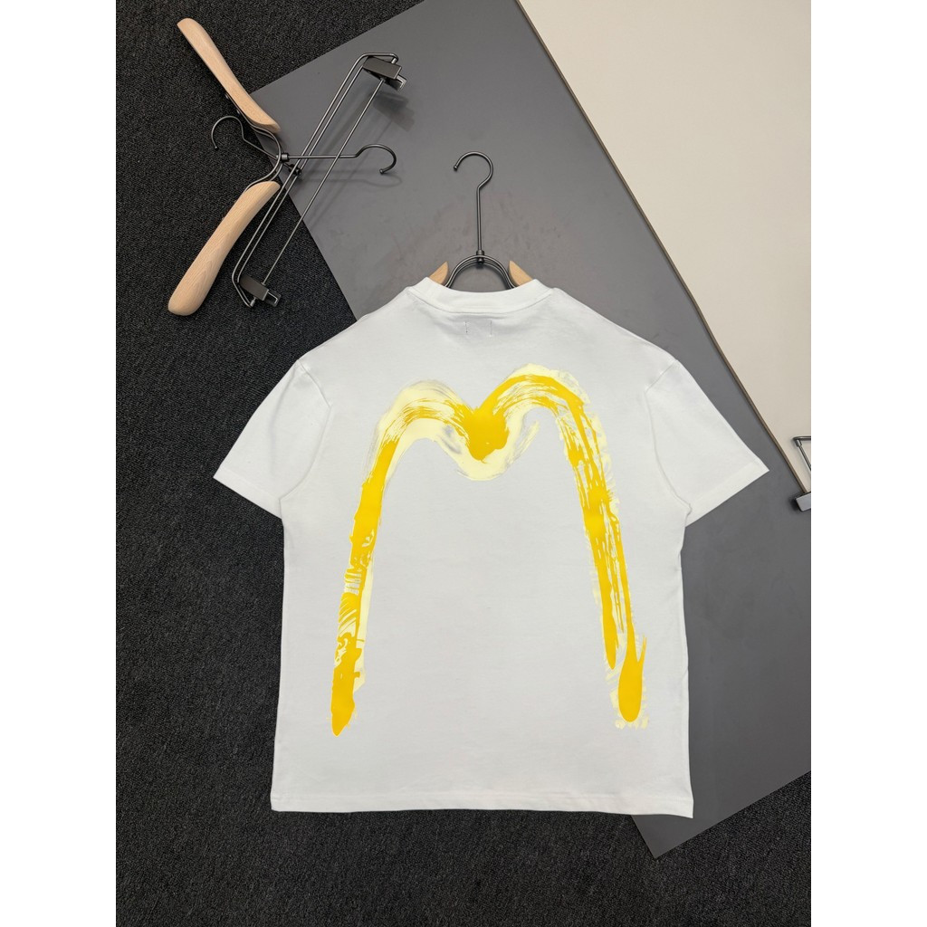 Áo Thun Ngắn Tay Evisu Thần Tài 2026, Phong Cách Nhật Bản, 100% Cotton, Đồng Thương Hiệu Cho Nam Và 