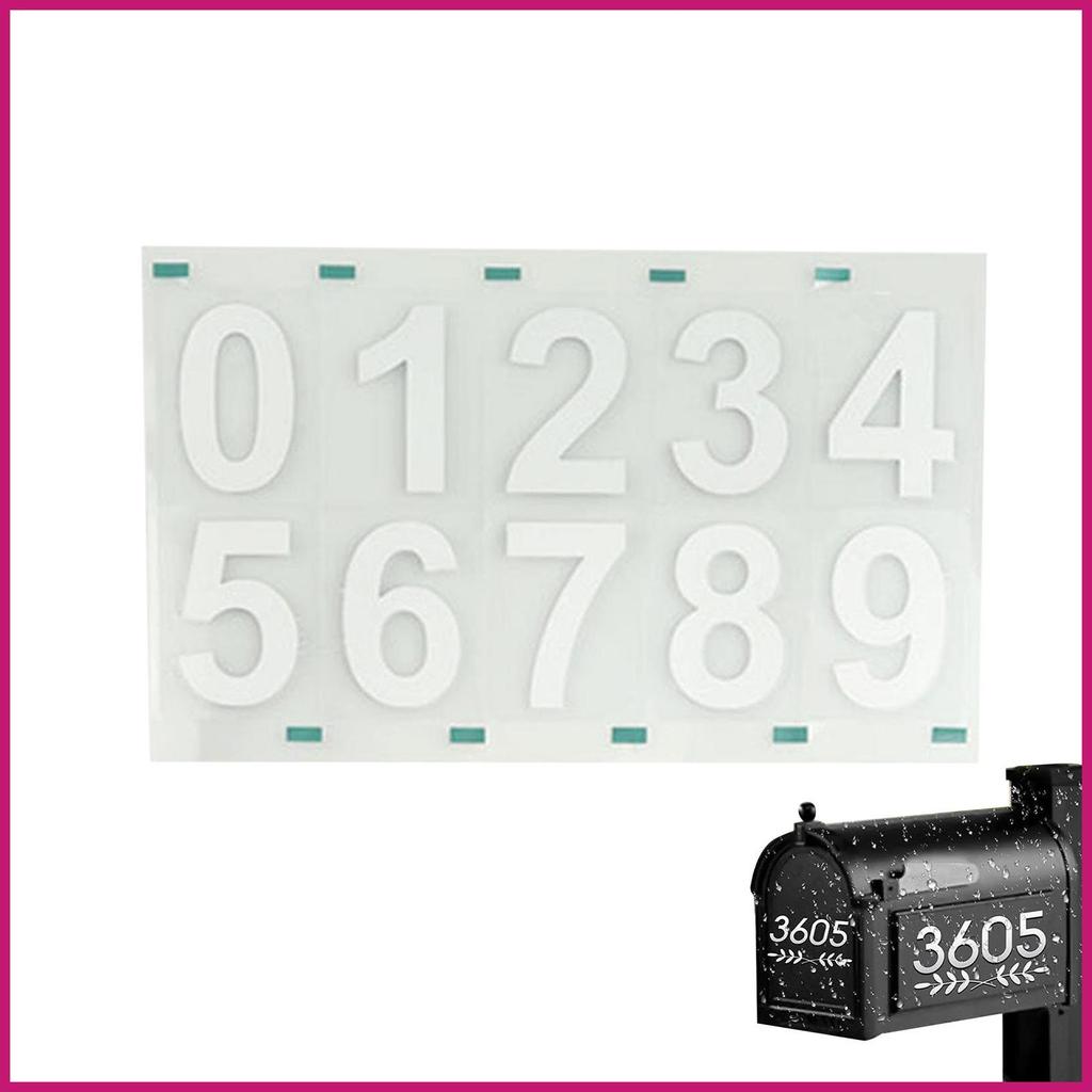 Số Dính Cho Hộp Thư Chống Thấm Nước Phản Quang Số Nhà Đề Can Dính Ký Đề Can Cho Cửa Nhà shopidaevn