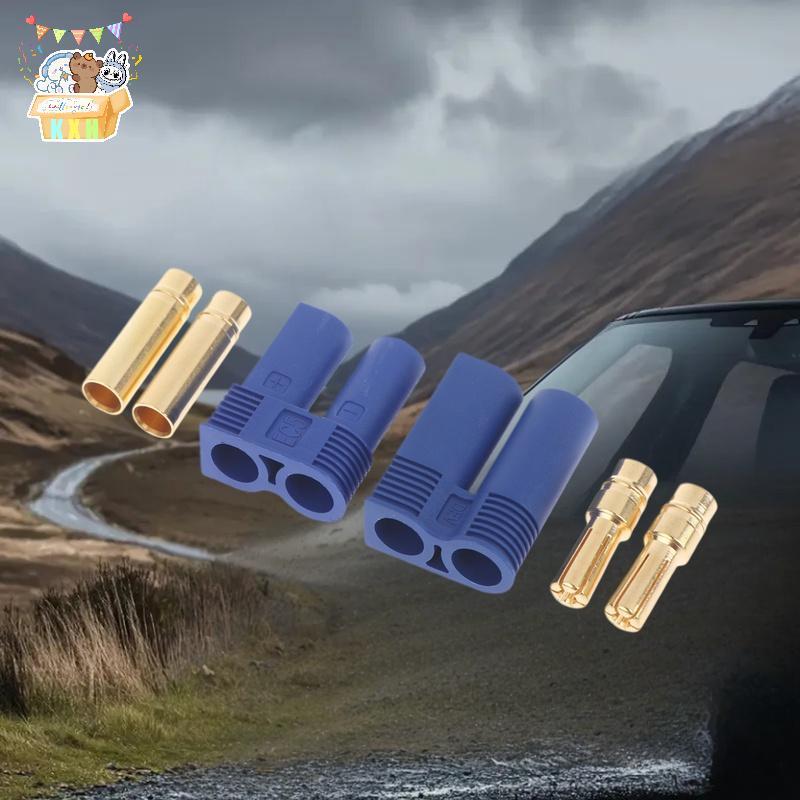 [KXH] 5 / 10 Cái Nam Nữ Mạ Vàng Chuối Cắm EC5 Bộ Kết Nối Cho RC Circuit Nam Nữ Bullet Phần ELWW