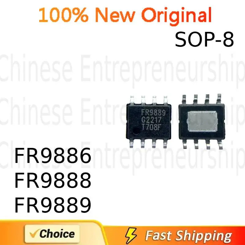 10 CÁI SOP-8 SMD FR9886 FR9888 FR9889 SOP-8 Bộ nguồn DVD di động Bộ nguồn LCD Còn hàng