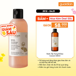 Nước Hoa Hồng  Toner  Sen Hậu Giang Cocoon 310ml 