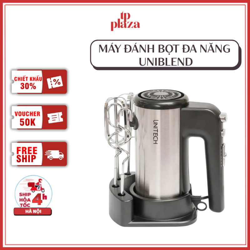 Máy Đánh Trứng Cầm Tay Unitech 400W – Đơn Giản, Hiệu Quả, Đa Năng