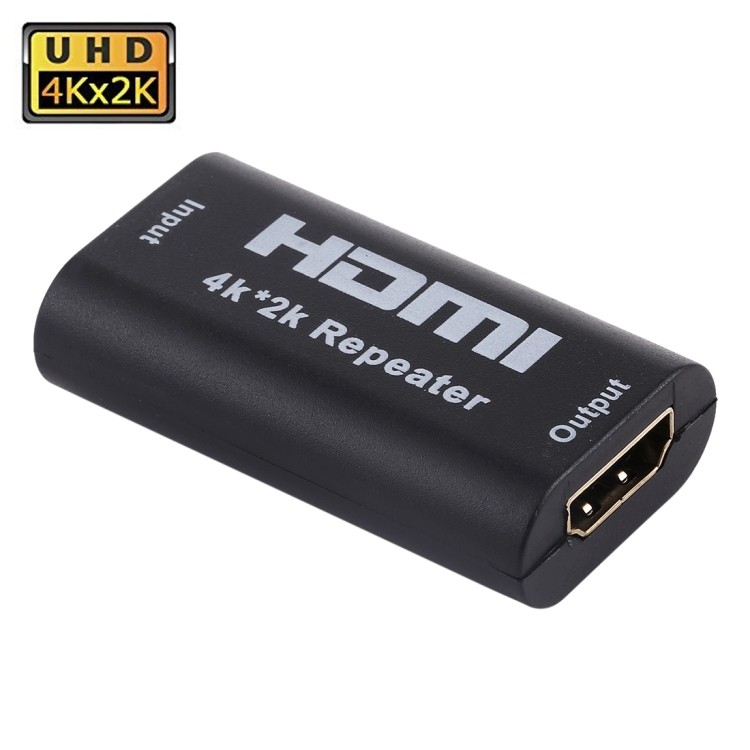Bộ lặp bộ khuếch đại HDMI UHD 4Kx2K bán chạy (Đen)