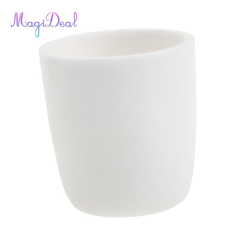 Alumina Crucible Khuôn Món Ăn Nóng Chảy Vàng Bạc Nồi Đồng 20 / 50 / 100 / 150 Ml