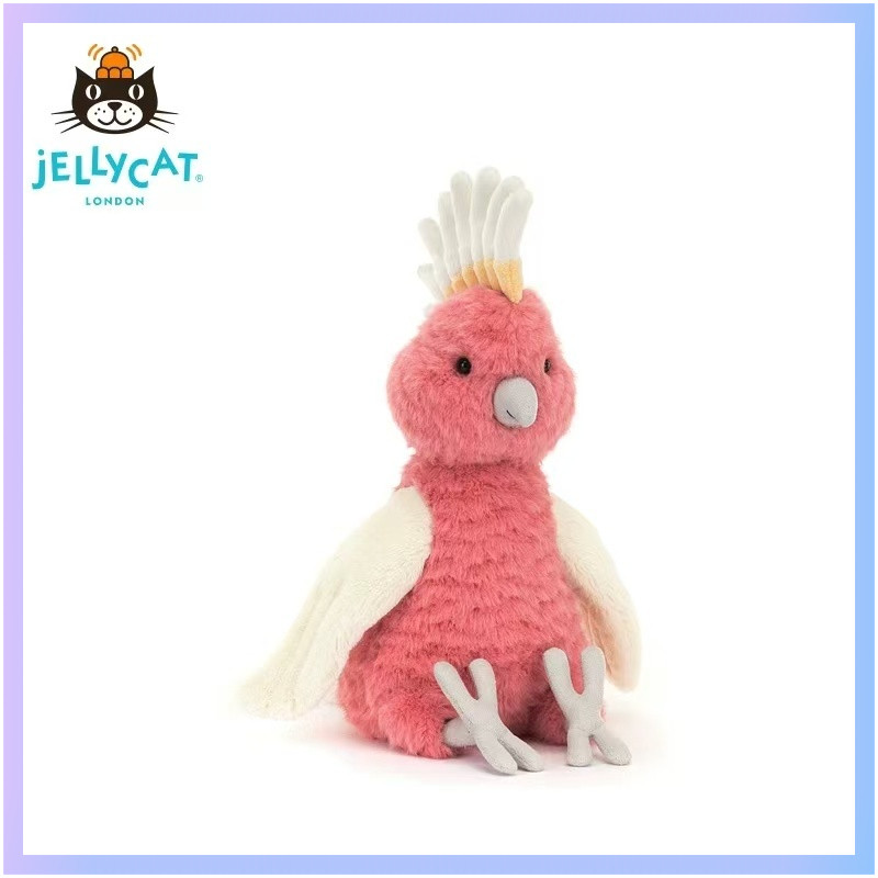 Jellycat Jellycat Jellycat Pink Bird Parrot Đồ chơi sang trọng