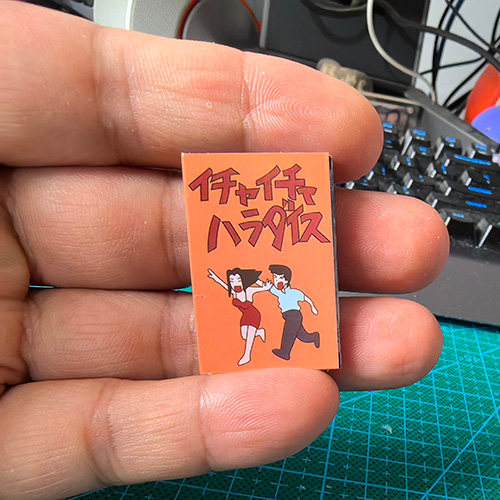 Album Mini Sách Mini Naruto Kiss Paradise Album Mini Cảnh Đạo Cụ