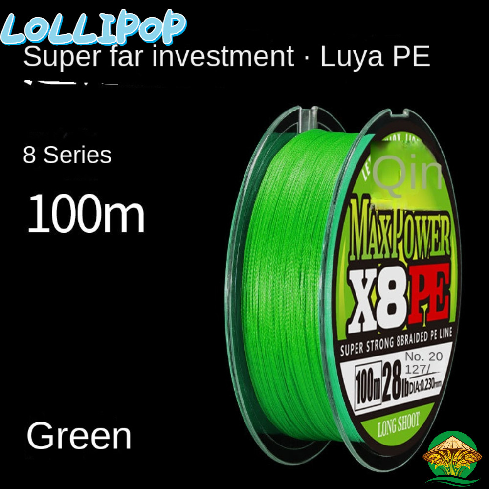 LeliPop Dây Thun Câu Cá PE 100m, Phong Cách Hiện Đại